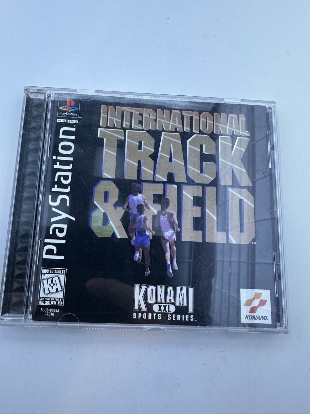 PlayStation 1 PS1 Video Game International Track Field CIB Tested